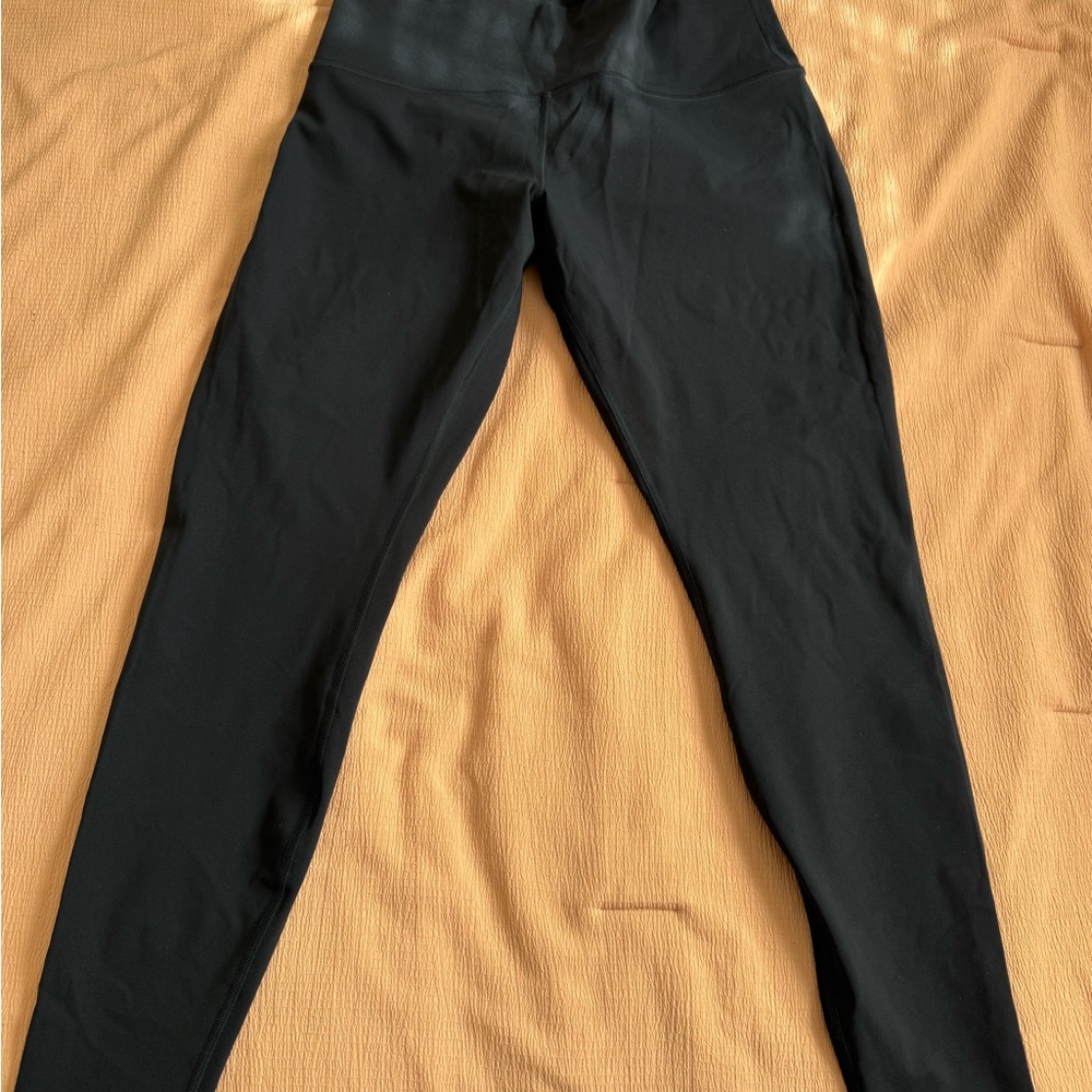 Lululemon Wunder Under Black High-Waisted Leggings